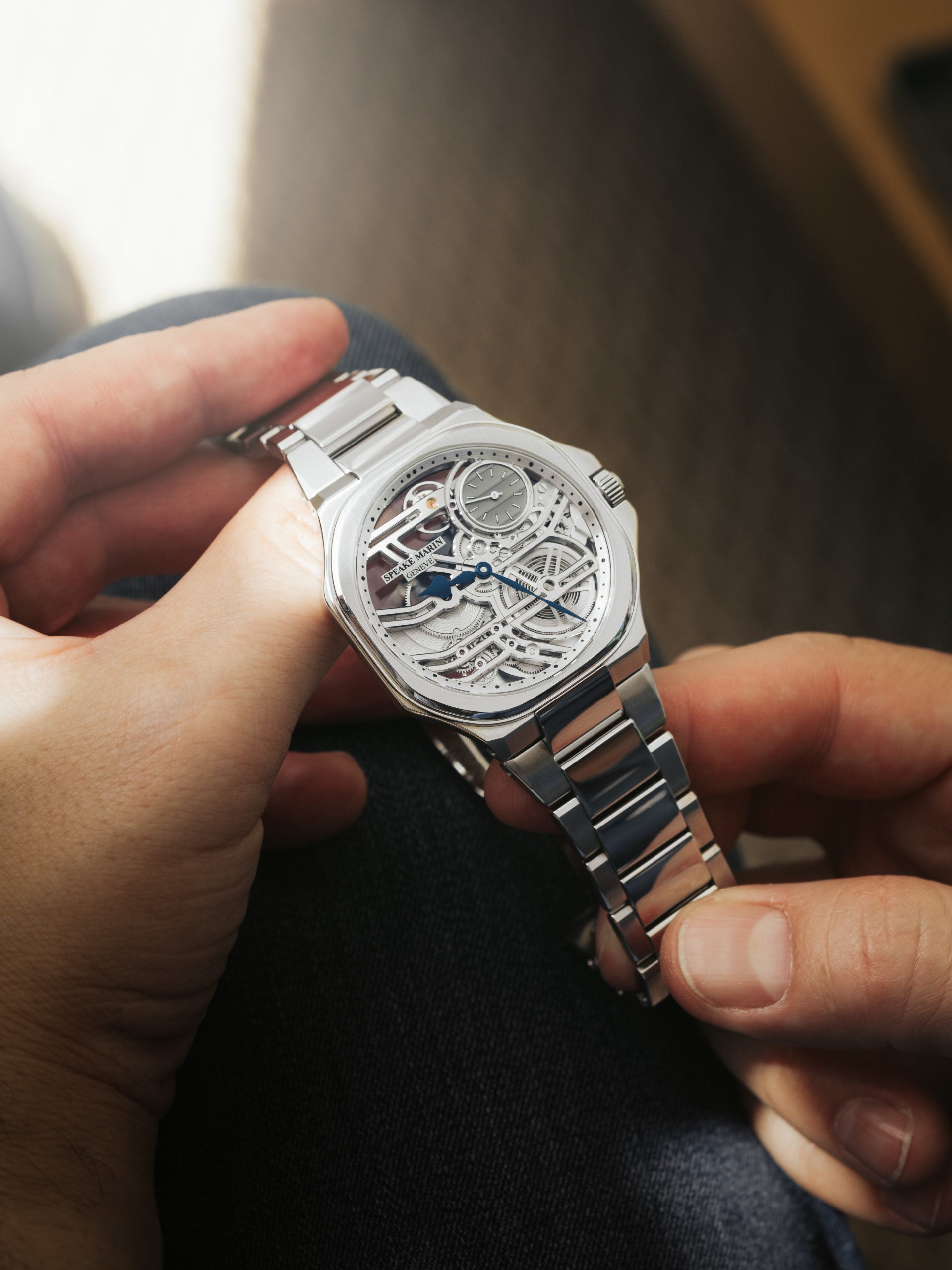 Speake Marin Ripples Skeleton