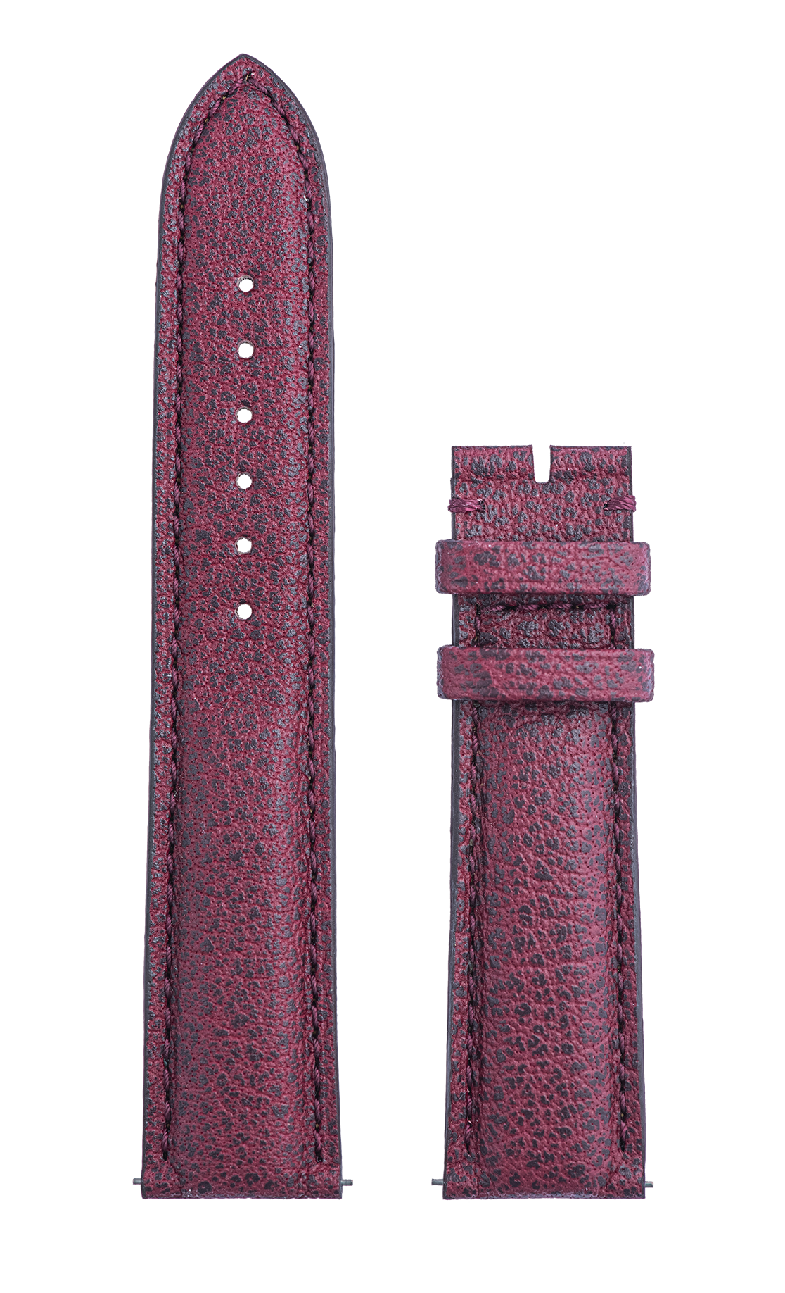 Piccadilly – Burgundy Grained Calf Leather