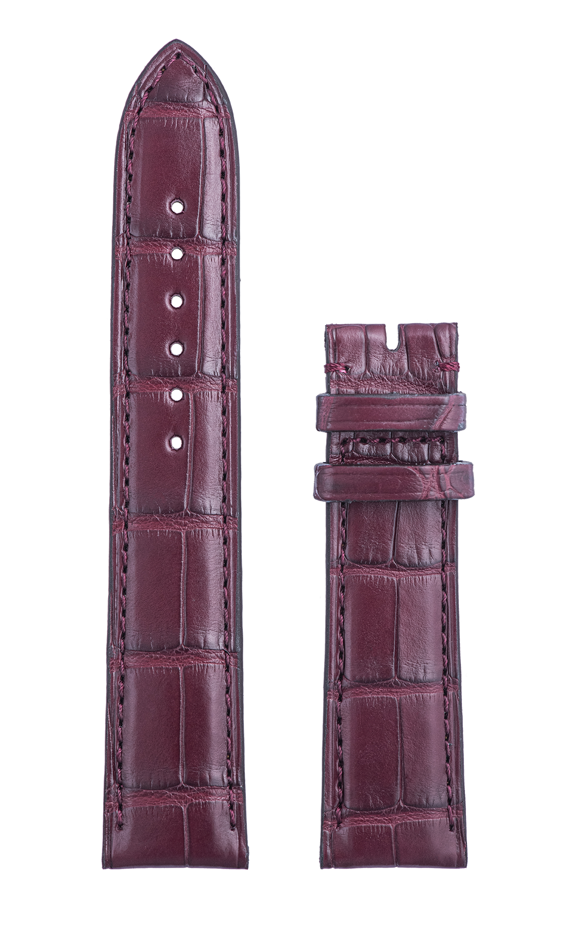 Piccadilly – Burgundy Alligator