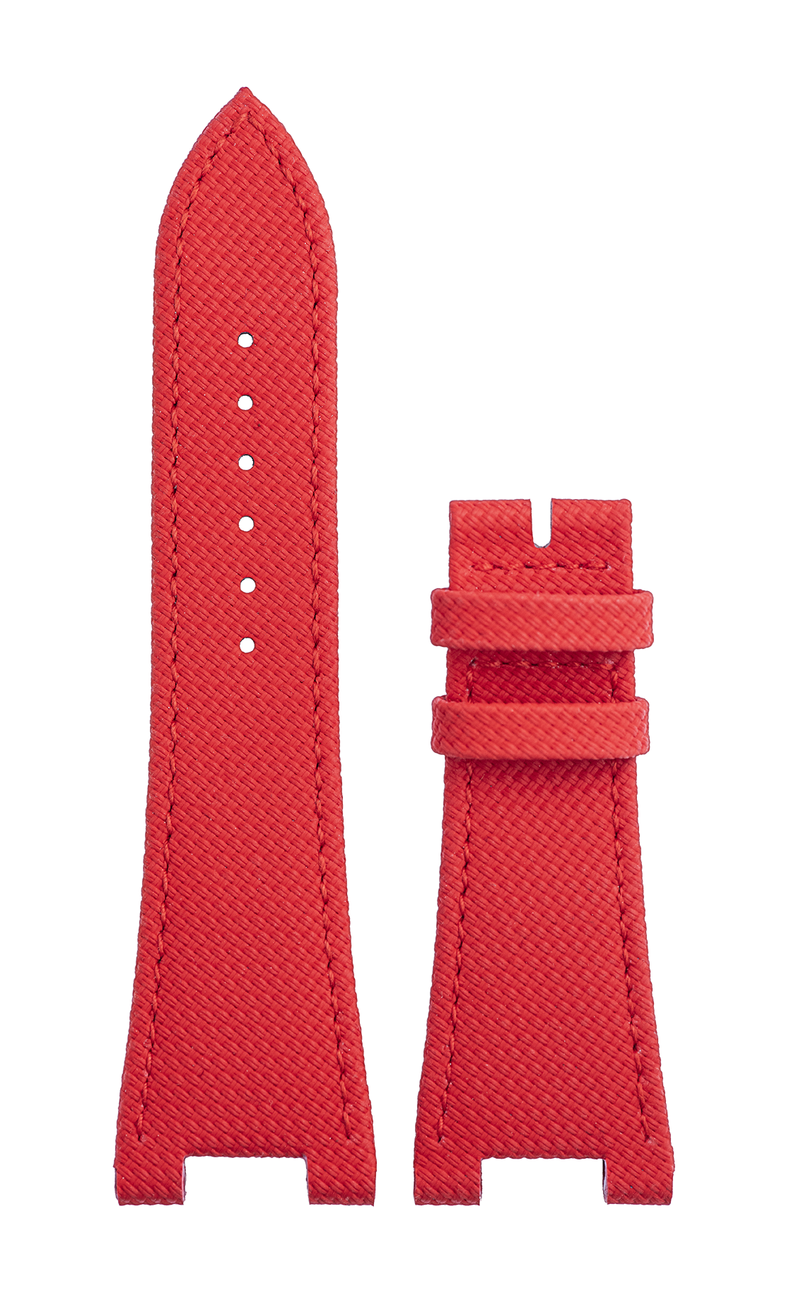 Ripples – Red Textile Rubber