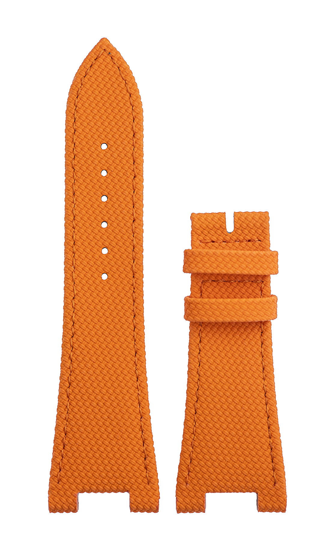 Ripples – Orange Textile Rubber