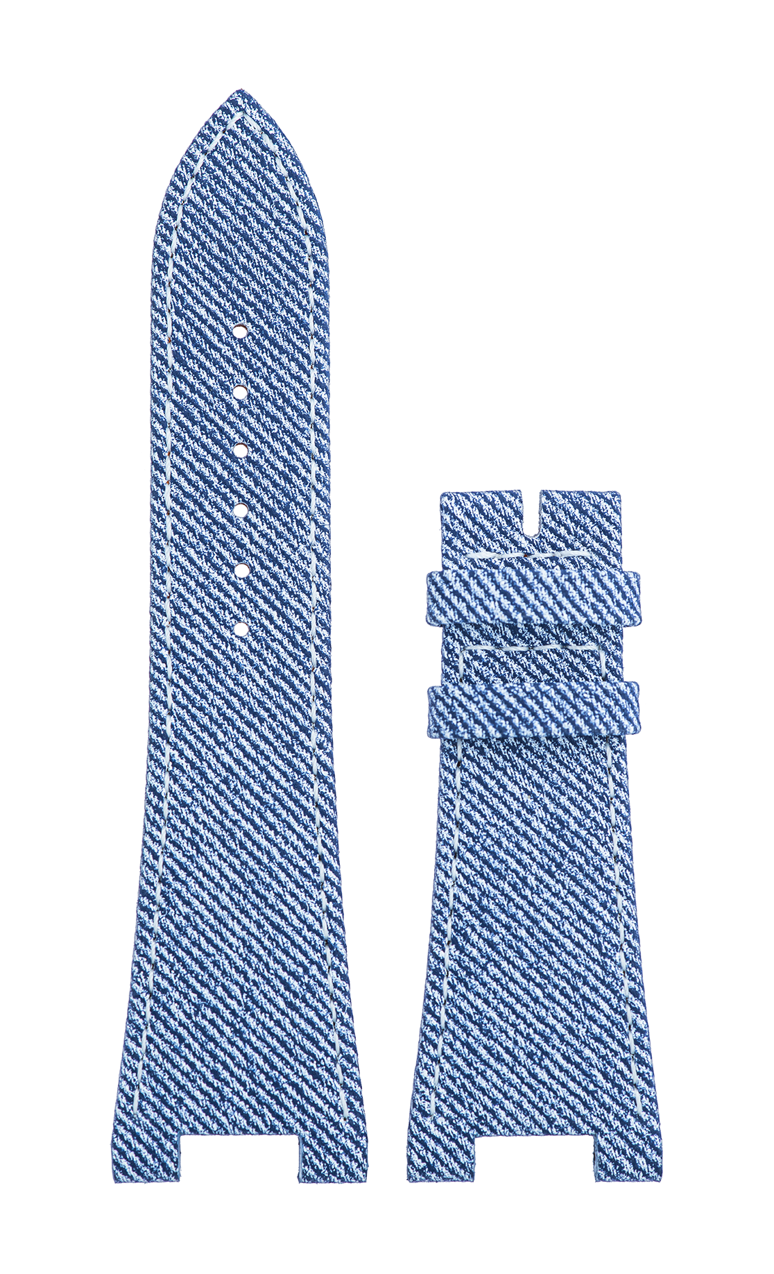 Ripples – Light Blue Denim-like Calf Leather
