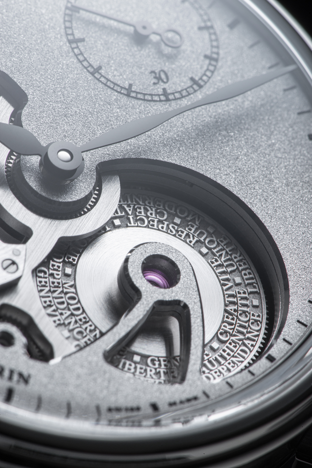 Sandblasted Titanium
