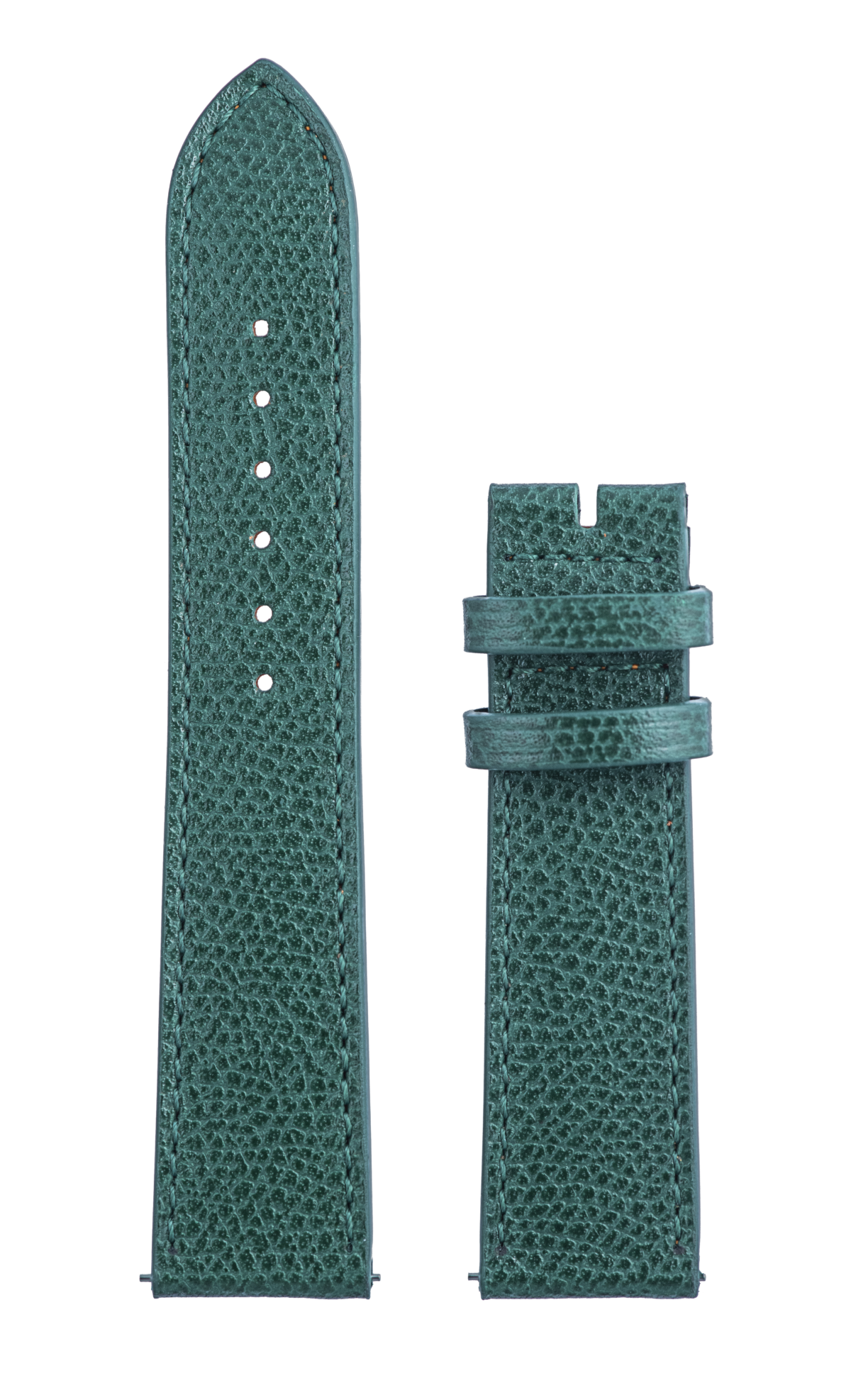 Green Grained Calf Leather