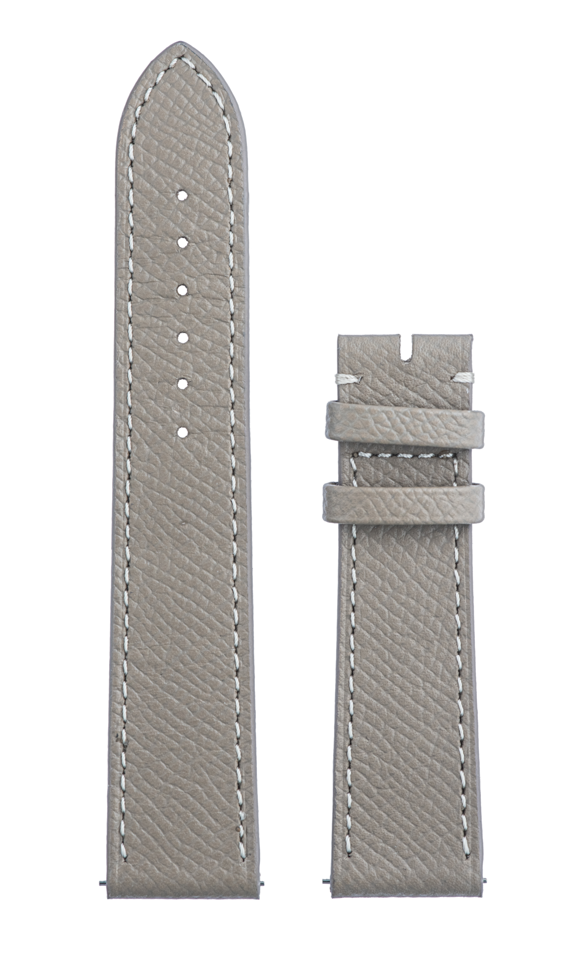 Taupe Epsom Calf Leather