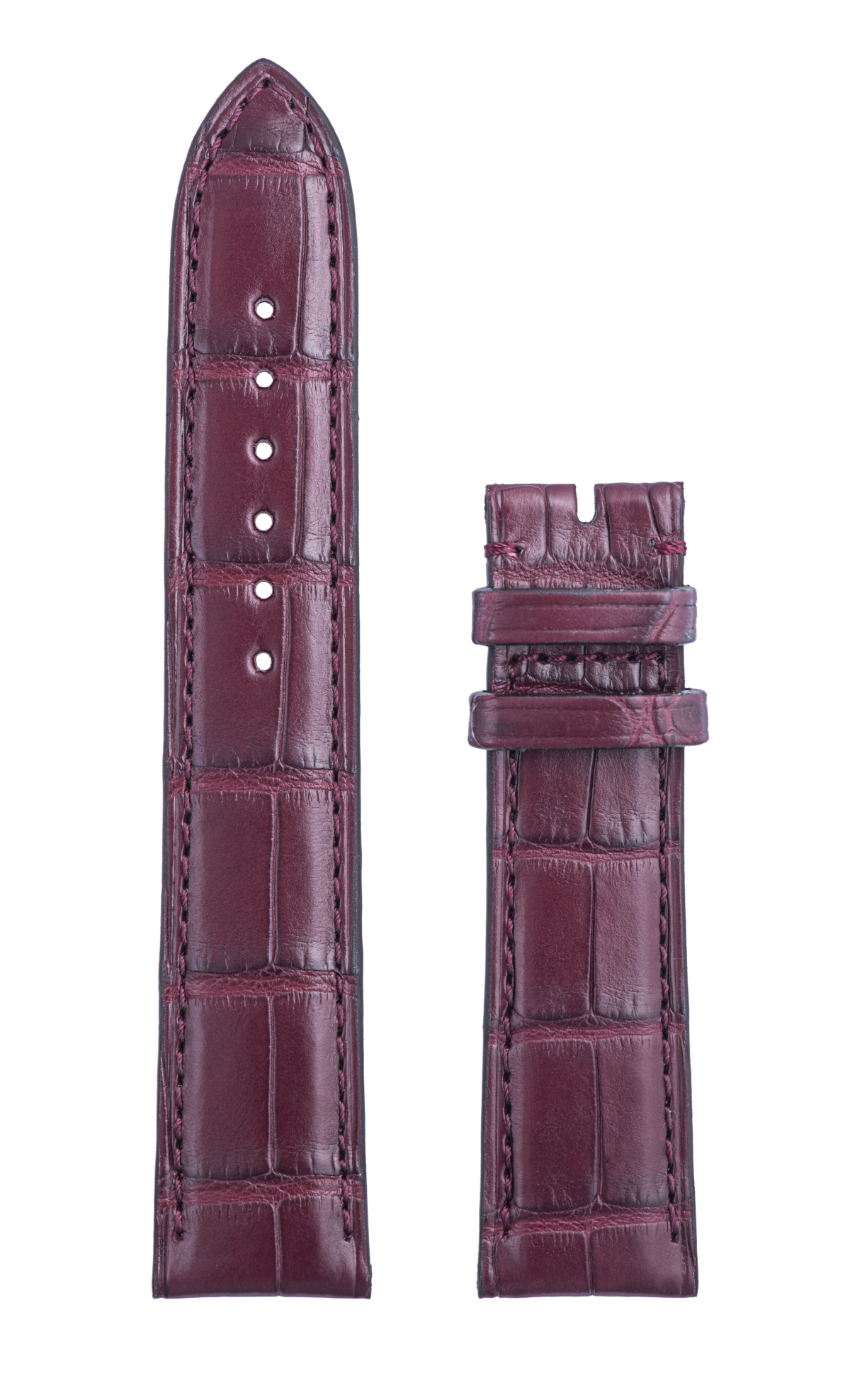 Burgundy Alligator