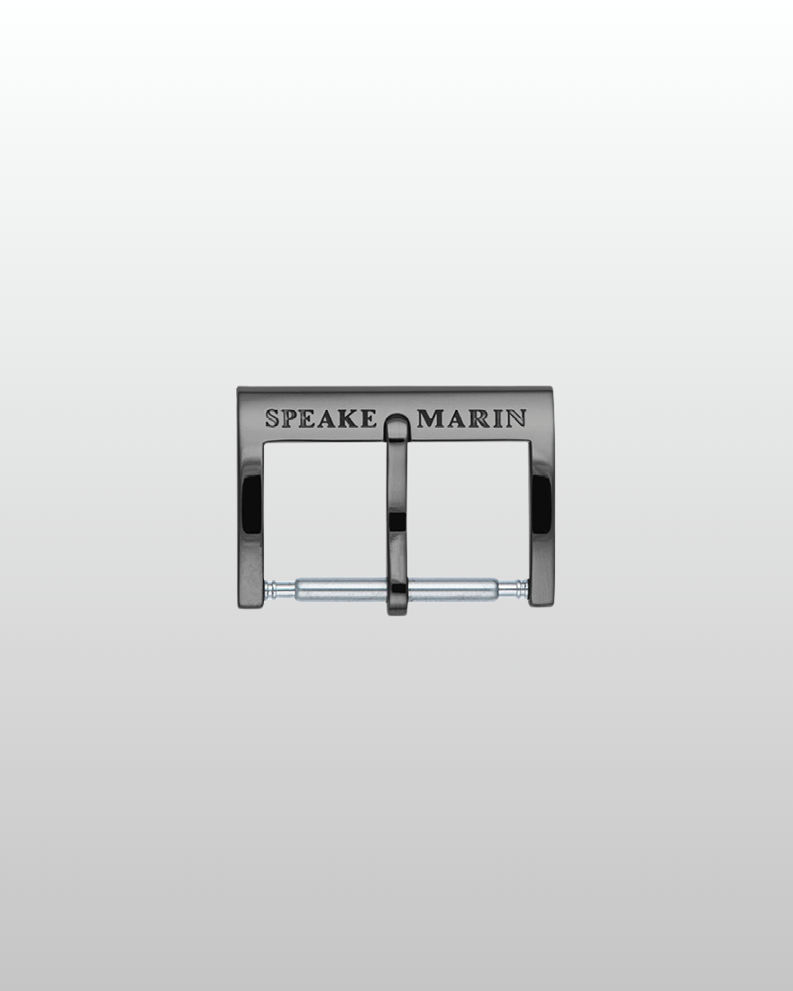 Black-DLC pin buckle